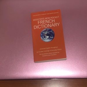 WEBSTER pocket french dictionary